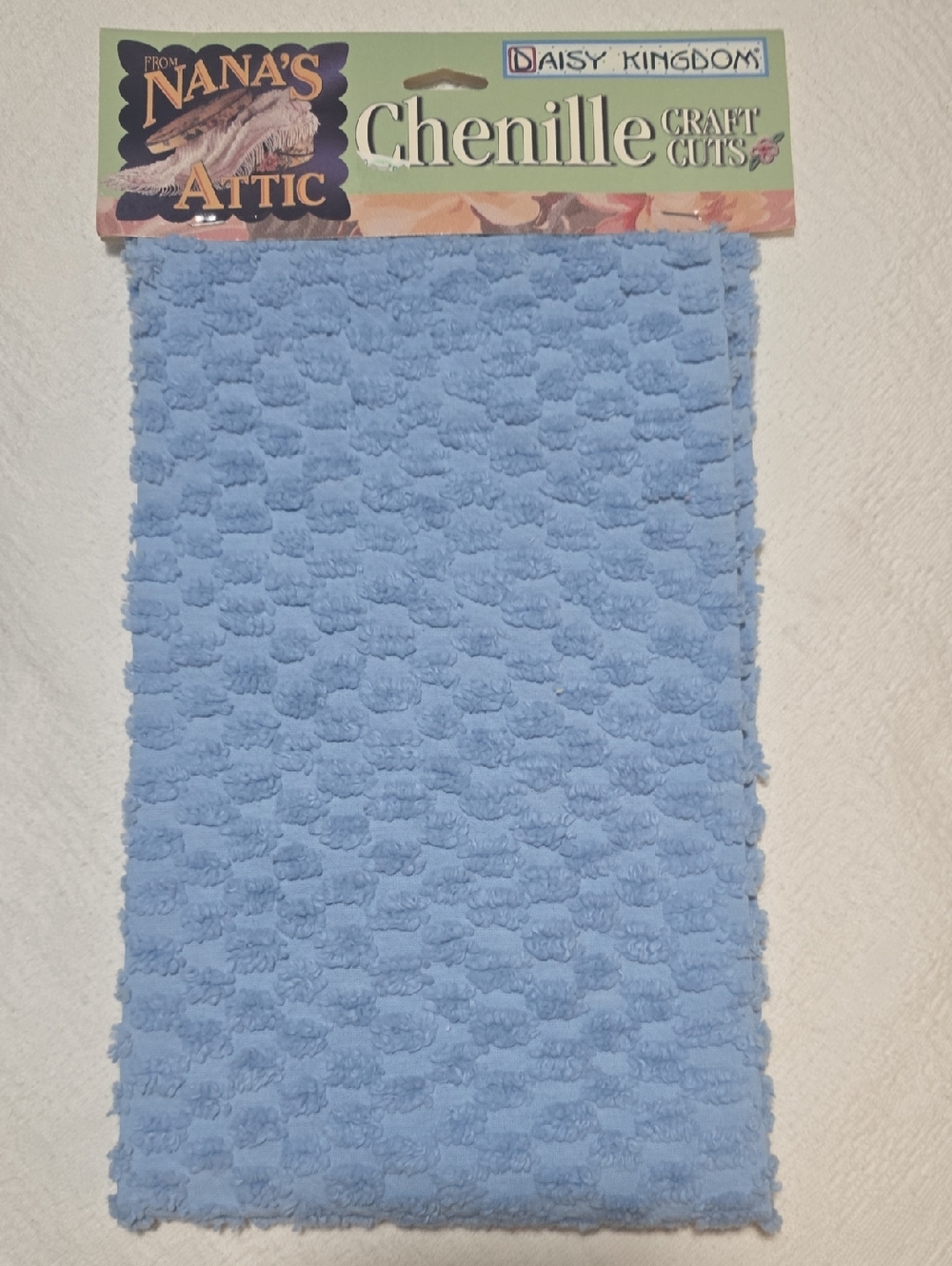 Light Blue Chenille Bath Towel